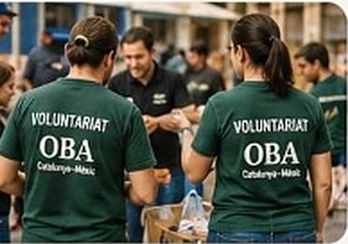 Equip de voluntaris de l'OBA